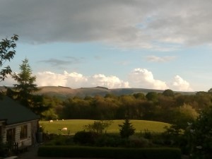 Noddfa shepherd hut at Studio-W in Mid Wales